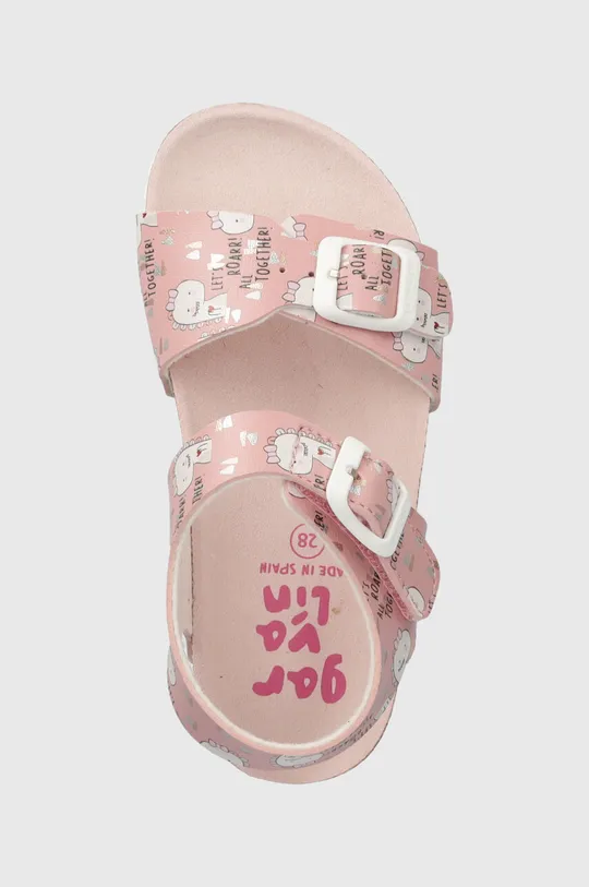rosa Garvalin sandali per bambini
