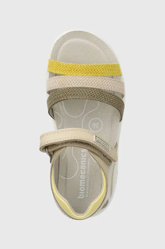 béžová Detské sandále Biomecanics