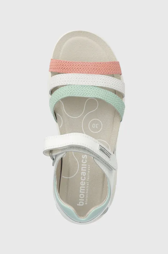 viacfarebná Detské kožené sandále Biomecanics