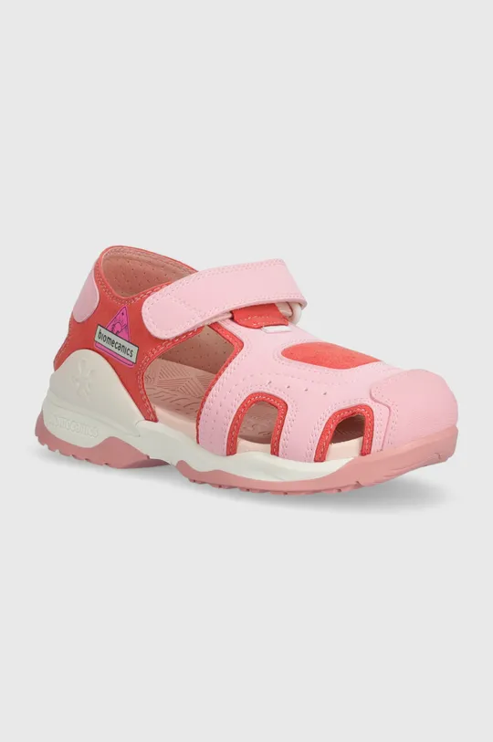 ružová Detské sandále Biomecanics Dievčenský