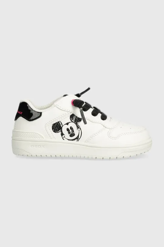 biały Geox sneakersy dziecięce x Disney Dziewczęcy