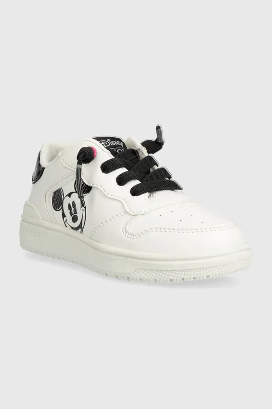 Παιδικά αθλητικά παπούτσια Geox x Disney λευκό