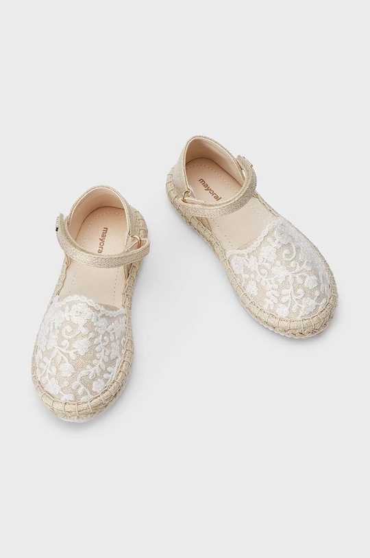 Mayoral espadrillas bambino/a oro