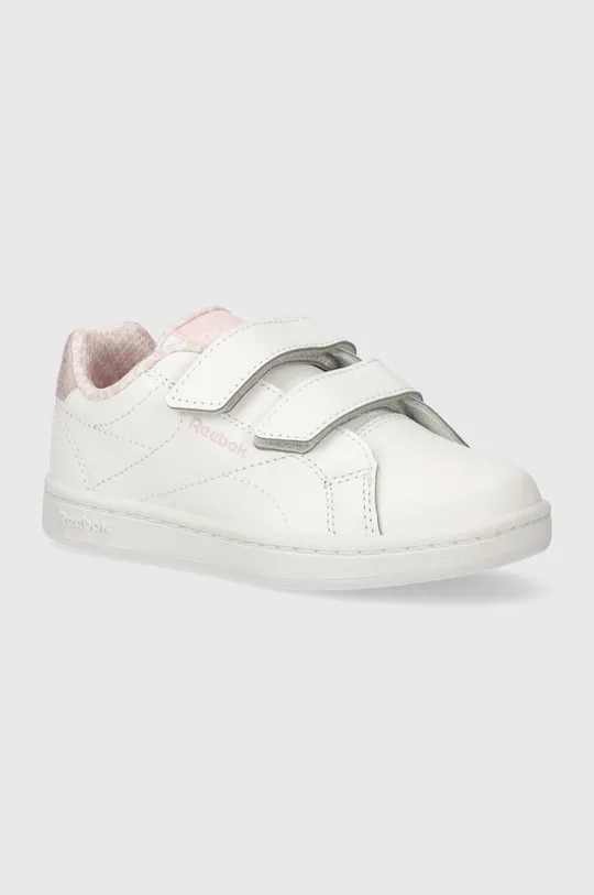 biały Reebok Classic sneakersy dziecięce ROYAL COMPLETE Dziewczęcy