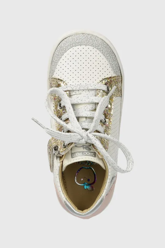 biały Shoo Pom sneakersy skórzane dziecięce BOUBA ZIP BOX