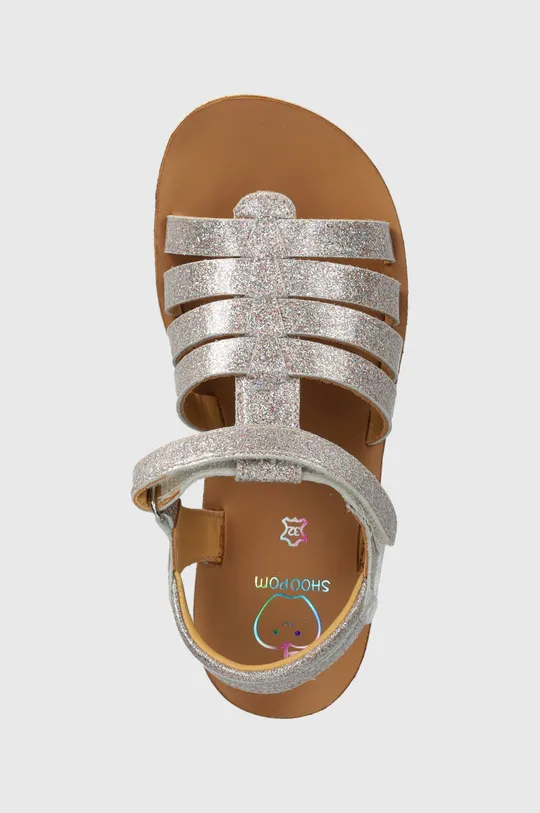 ružová Detské kožené sandále Shoo Pom GOA SPART