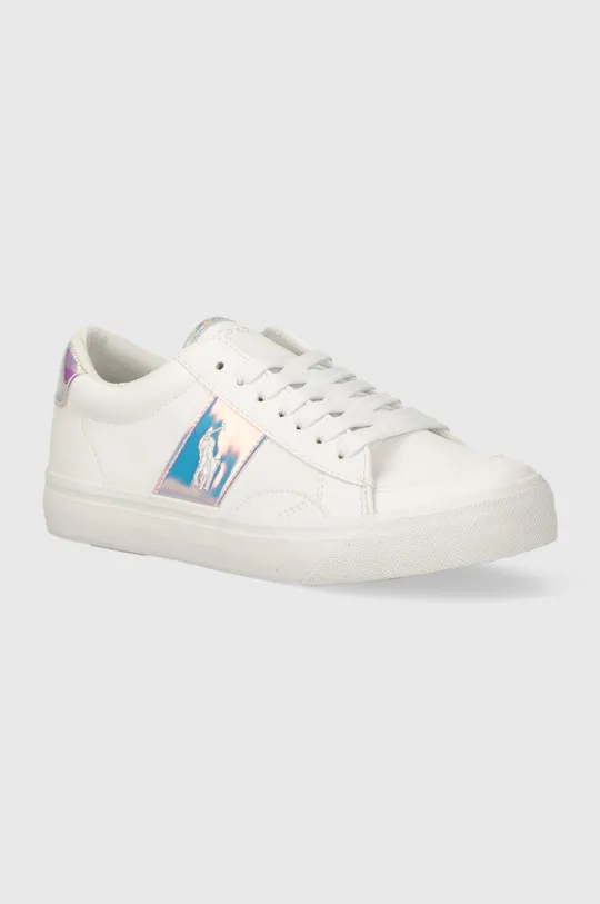 bianco Polo Ralph Lauren scarpe da ginnastica per bambini Ragazze