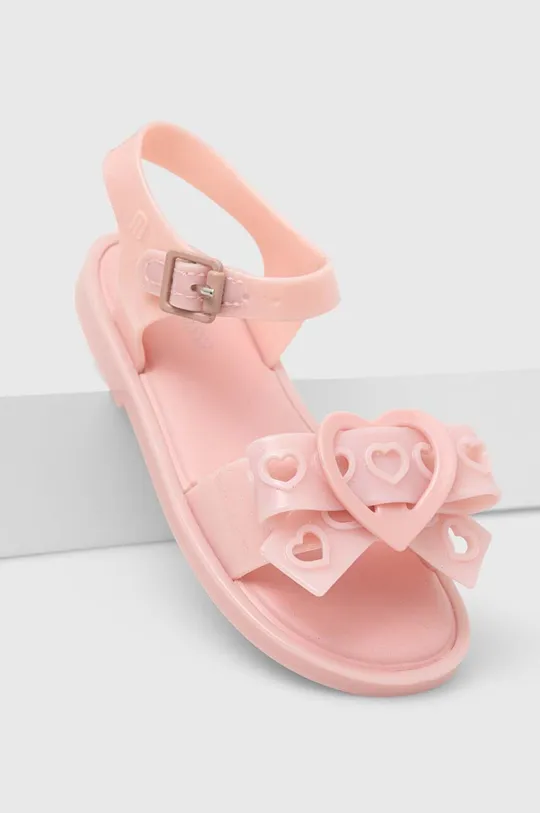 ružová Detské sandále Melissa MAR SANDAL HOT BB