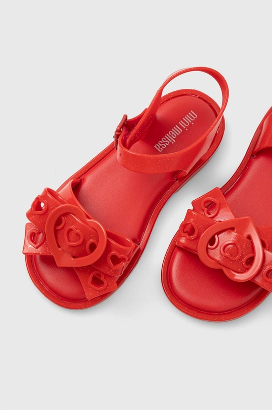 κόκκινο Παιδικά σανδάλια Melissa MAR SANDAL HOT BB