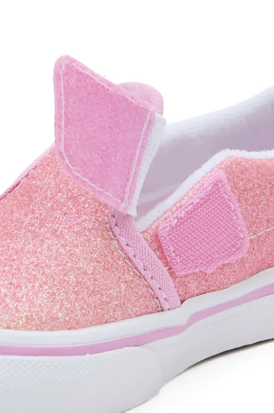 ροζ Παιδικά πάνινα παπούτσια Vans TD Slip-On V