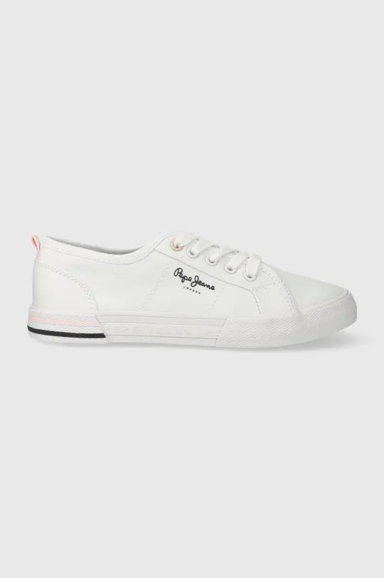 λευκό Παιδικά πάνινα παπούτσια Pepe Jeans BRADY BASIC G Για κορίτσια