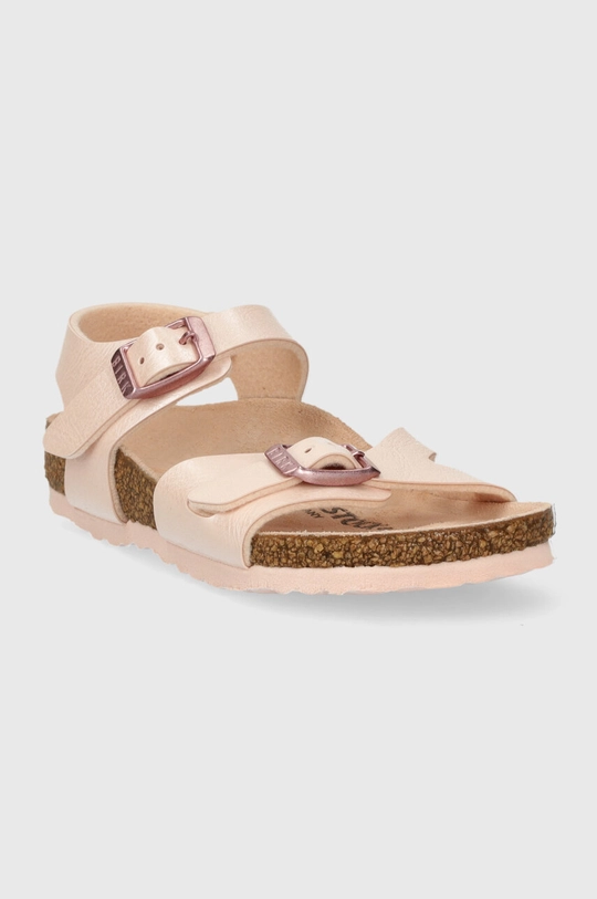 Birkenstock sandały dziecięce Rio Kids BF różowy