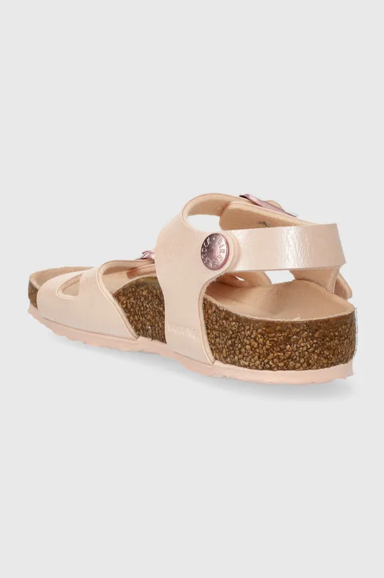 Birkenstock sandały dziecięce Rio Kids BF Cholewka: Materiał syntetyczny, Wnętrze: Materiał tekstylny, Skóra naturalna, Podeszwa: Materiał syntetyczny