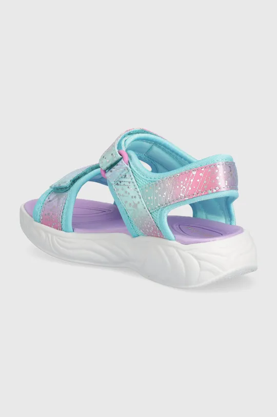 Detské sandále Skechers UNICORN DREAMS SANDAL MAJESTIC BLISS Zvršok: Textil Vnútro: Syntetická látka, Textil Podrážka: Syntetická látka