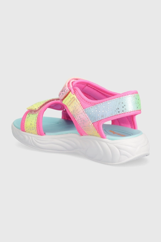 Детские сандалии Skechers UNICORN DREAMS SANDAL MAJESTIC BLISS Голенище: Текстильный материал Внутренняя часть: Синтетический материал, Текстильный материал Подошва: Синтетический материал