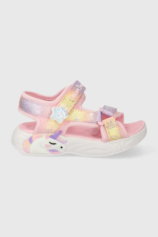 рожевий Дитячі сандалі Skechers UNICORN DREAMS SANDAL MAJESTIC BLISS Для дівчаток