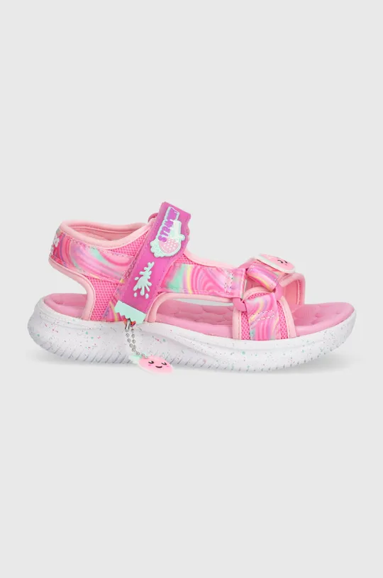 Otroški sandali Skechers JUMPSTERS SANDAL SPLASHERZ roza