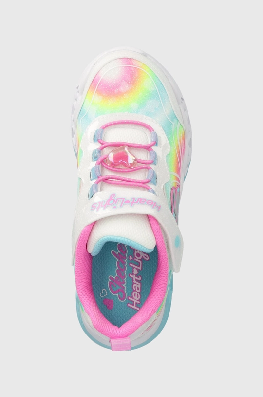 πολύχρωμο Παιδικά αθλητικά παπούτσια Skechers FLUTTER HEART LIGHTS GROOVY SWIRL