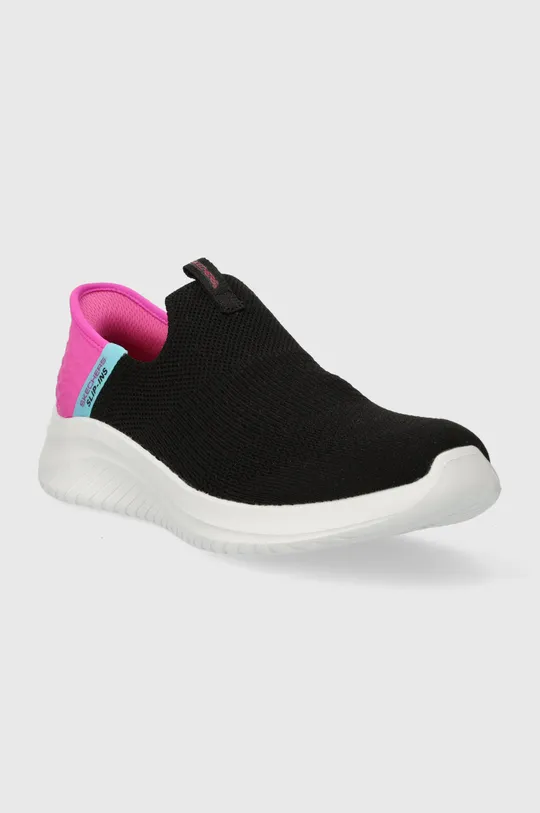 Skechers sneakersy dziecięce ULTRA FLEX 3.0 FRESH TIME czarny