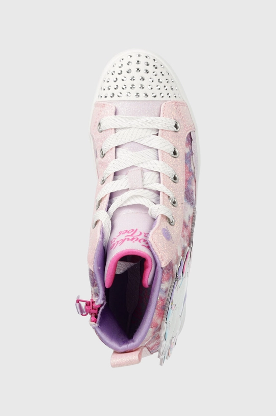 różowy Skechers tenisówki dziecięce TWI-LITES 2.0 ENCHANTED UNICORN