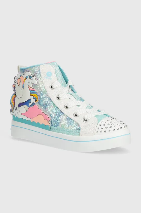 türkiz Skechers gyerek sportcipő TWI-LITES 2.0 ENCHANTED UNICORN Lány