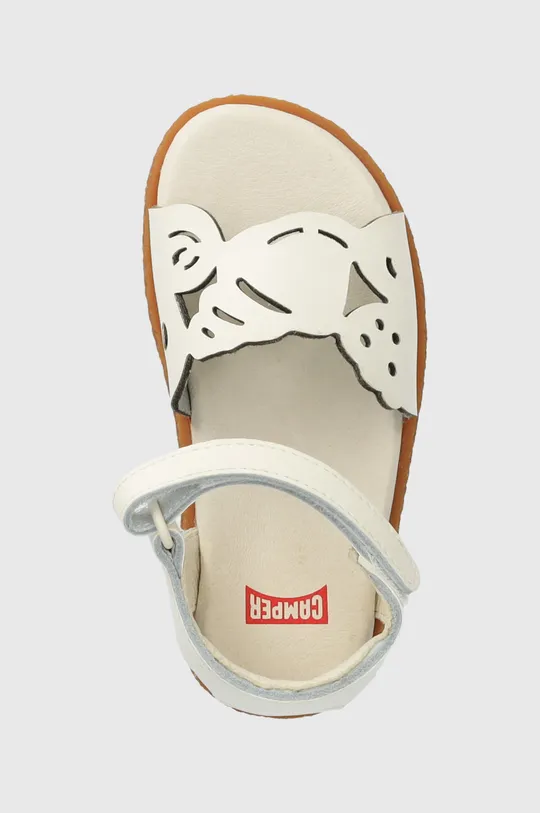 bela Otroški usnjeni sandali Camper