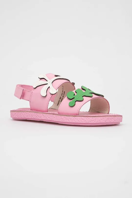 roza Dječje kožne sandale Camper Za djevojčice