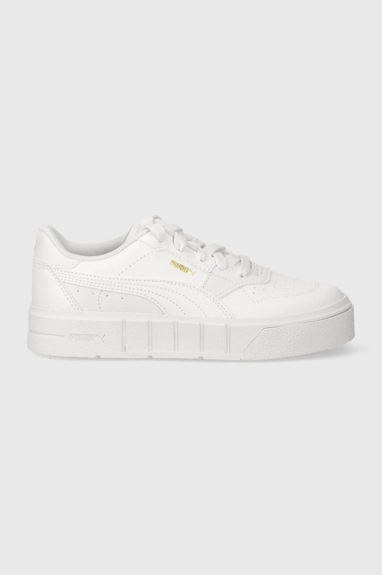 Παιδικά αθλητικά παπούτσια Puma Cali Court Lth PS λευκό