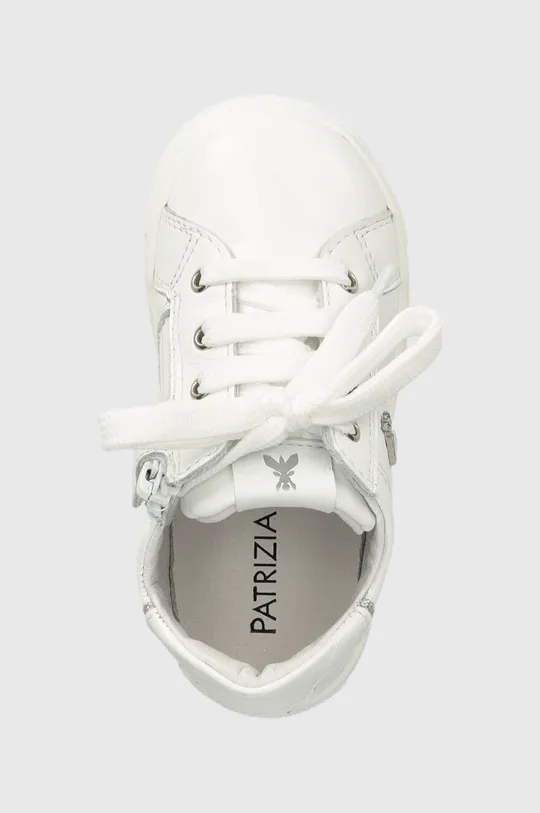 bianco Patrizia Pepe scarpe da ginnastica per bambini in pelle