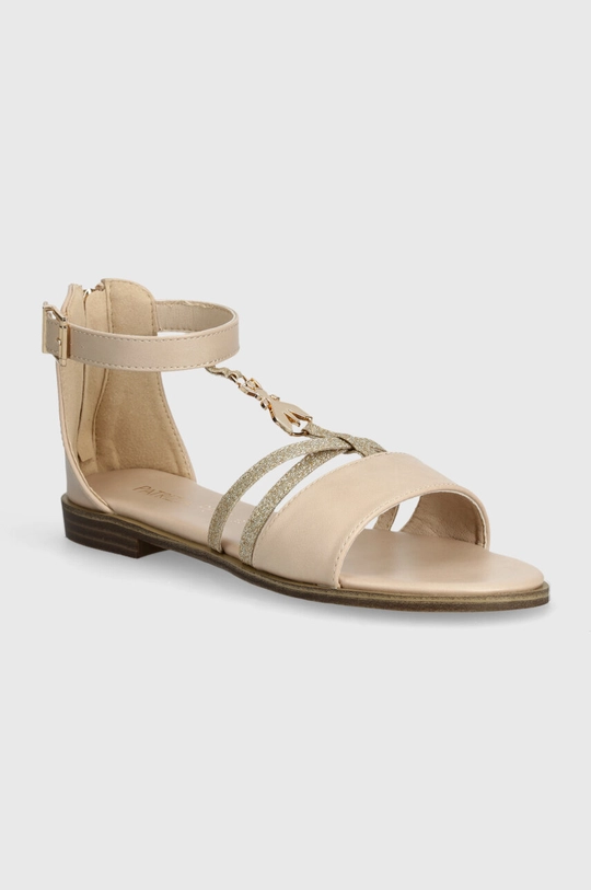 beige Patrizia Pepe sandali per bambini Ragazze