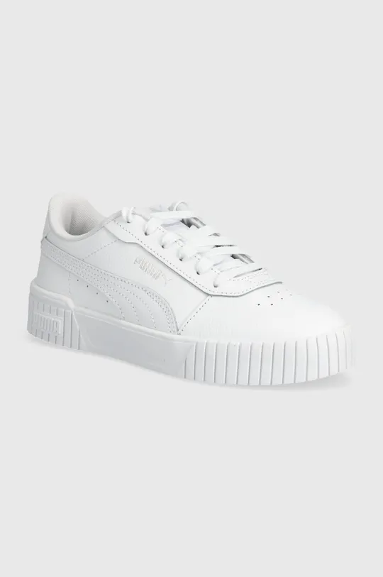 biały Puma sneakersy dziecięce Carina 2.0 Jr Dziewczęcy