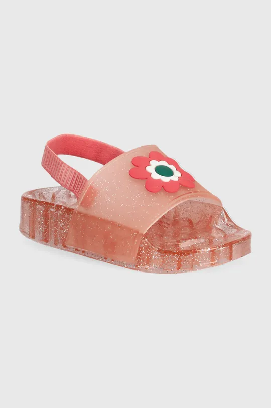 roza Otroški sandali zippy Dekliški