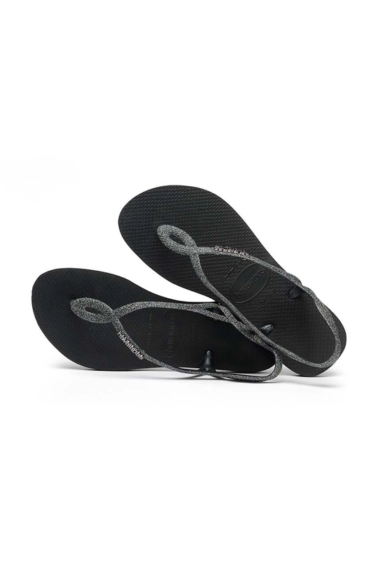 crna Dječje sandale Havaianas LUNA PREMIUMI BLACK