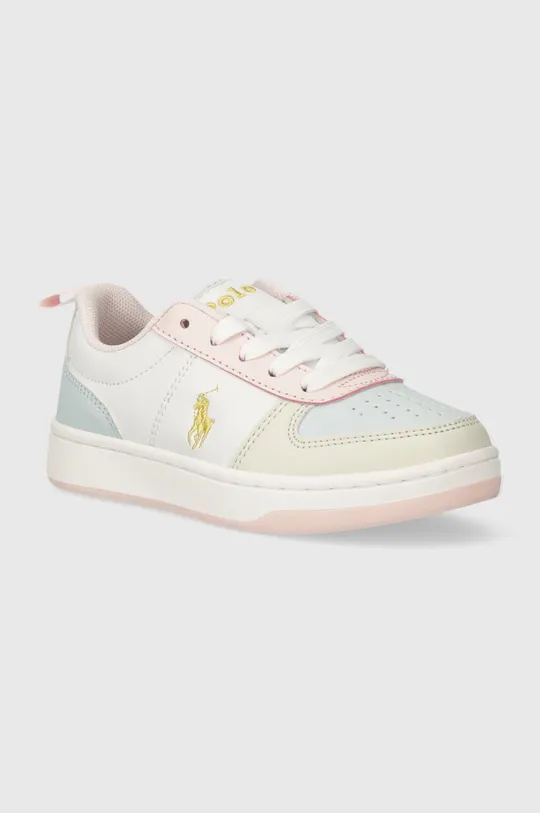 różowy Polo Ralph Lauren sneakersy dziecięce Dziewczęcy