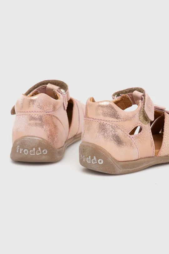 Detské kožené sandále Froddo Zvršok: Prírodná koža Vnútro: Prírodná koža Podrážka: Syntetická látka