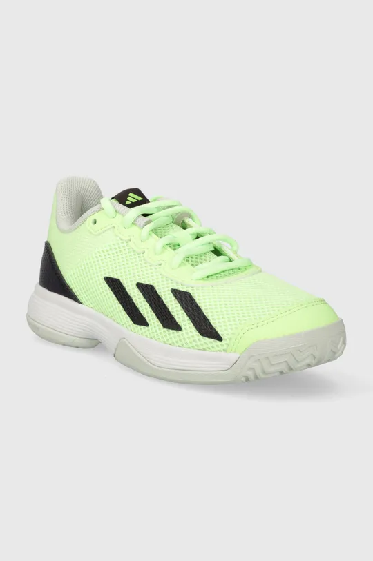 Дитячі кросівки adidas Performance Courtflash K зелений
