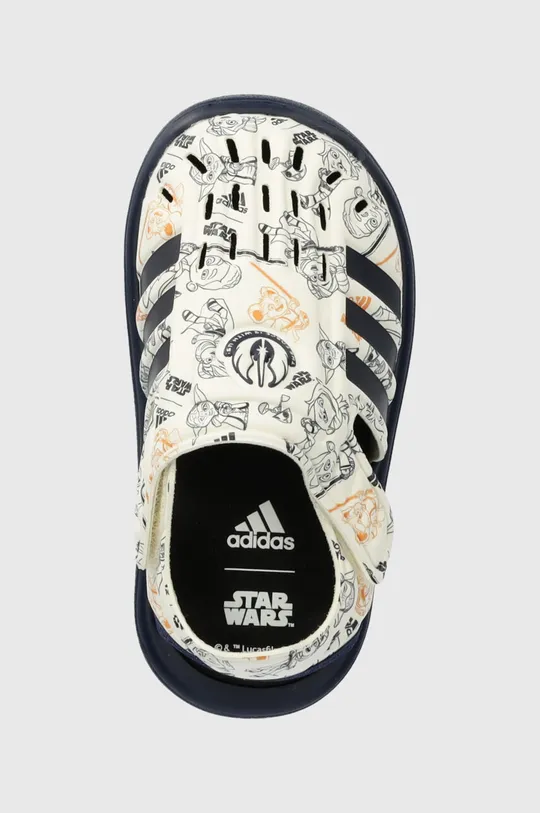 bianco adidas sandali per bambini WATER SANDAL YJ I x Star Wars