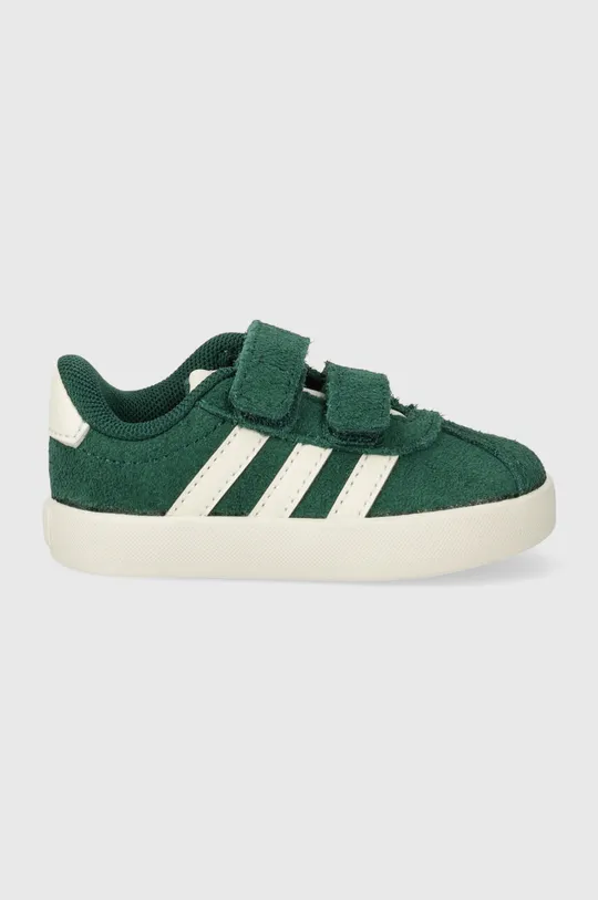 Παιδικά sneakers σουέτ adidas VL COURT 3.0 CF I πράσινο