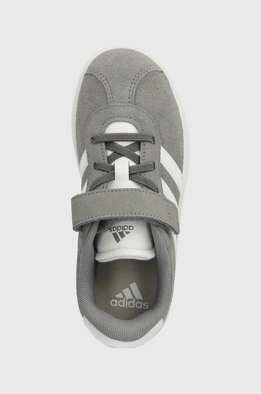 сірий Дитячі замшеві кросівки adidas VL COURT 3.0 EL C