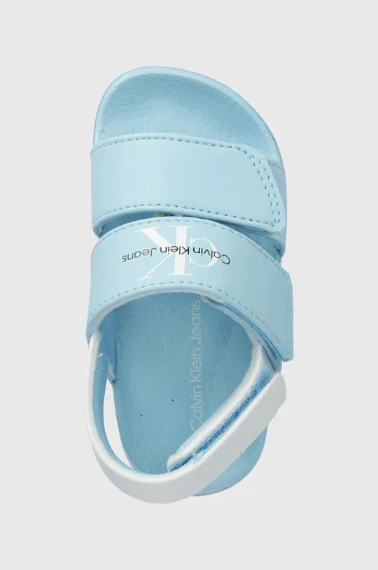 modrá Detské sandále Calvin Klein Jeans
