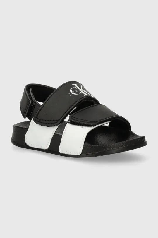 čierna Detské sandále Calvin Klein Jeans Detský