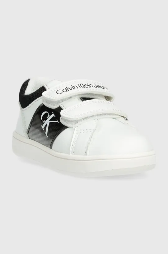 Calvin Klein Jeans scarpe da ginnastica per bambini bianco