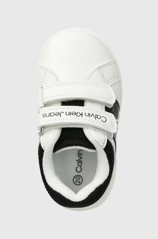 bianco Calvin Klein Jeans scarpe da ginnastica per bambini