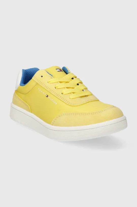 Παιδικά αθλητικά παπούτσια Tommy Hilfiger κίτρινο