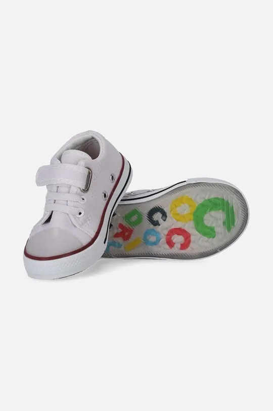 λευκό Παιδικά πάνινα παπούτσια Coccodrillo