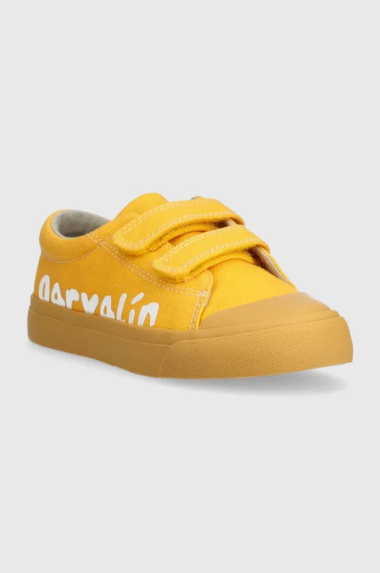 Παιδικά πάνινα παπούτσια Garvalin κίτρινο