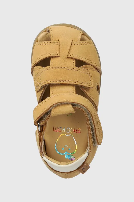 béžová Detské semišové sandále Shoo Pom PIKA SCRATCH