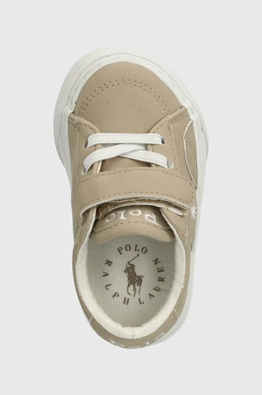 beżowy Polo Ralph Lauren sneakersy dziecięce