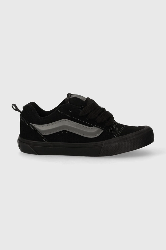 Παιδικά sneakers σουέτ Vans Knu Skool μαύρο