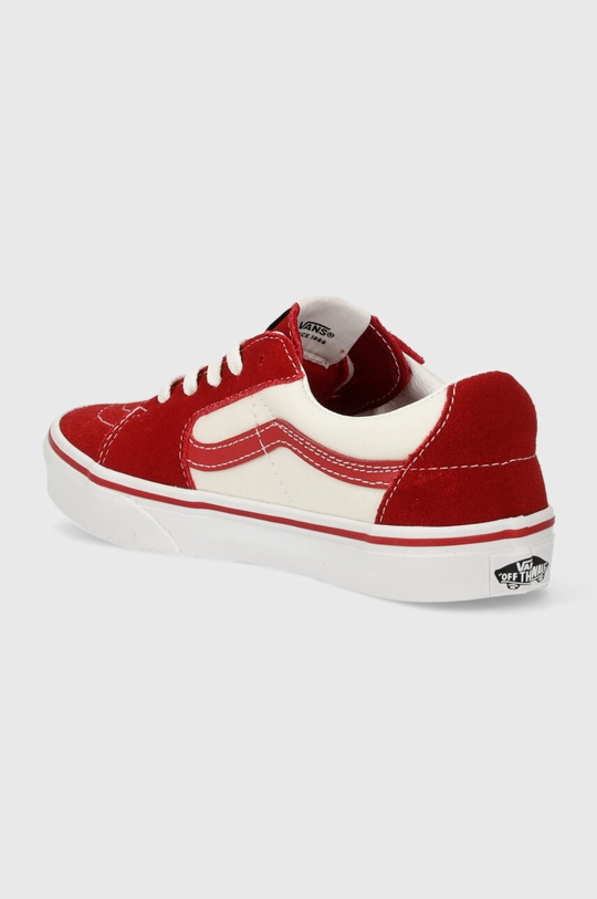 Детские замшевые кеды Vans JN SK8-Low Голенище: Текстильный материал, Натуральная кожа, Замша Внутренняя часть: Текстильный материал Подошва: Синтетический материал